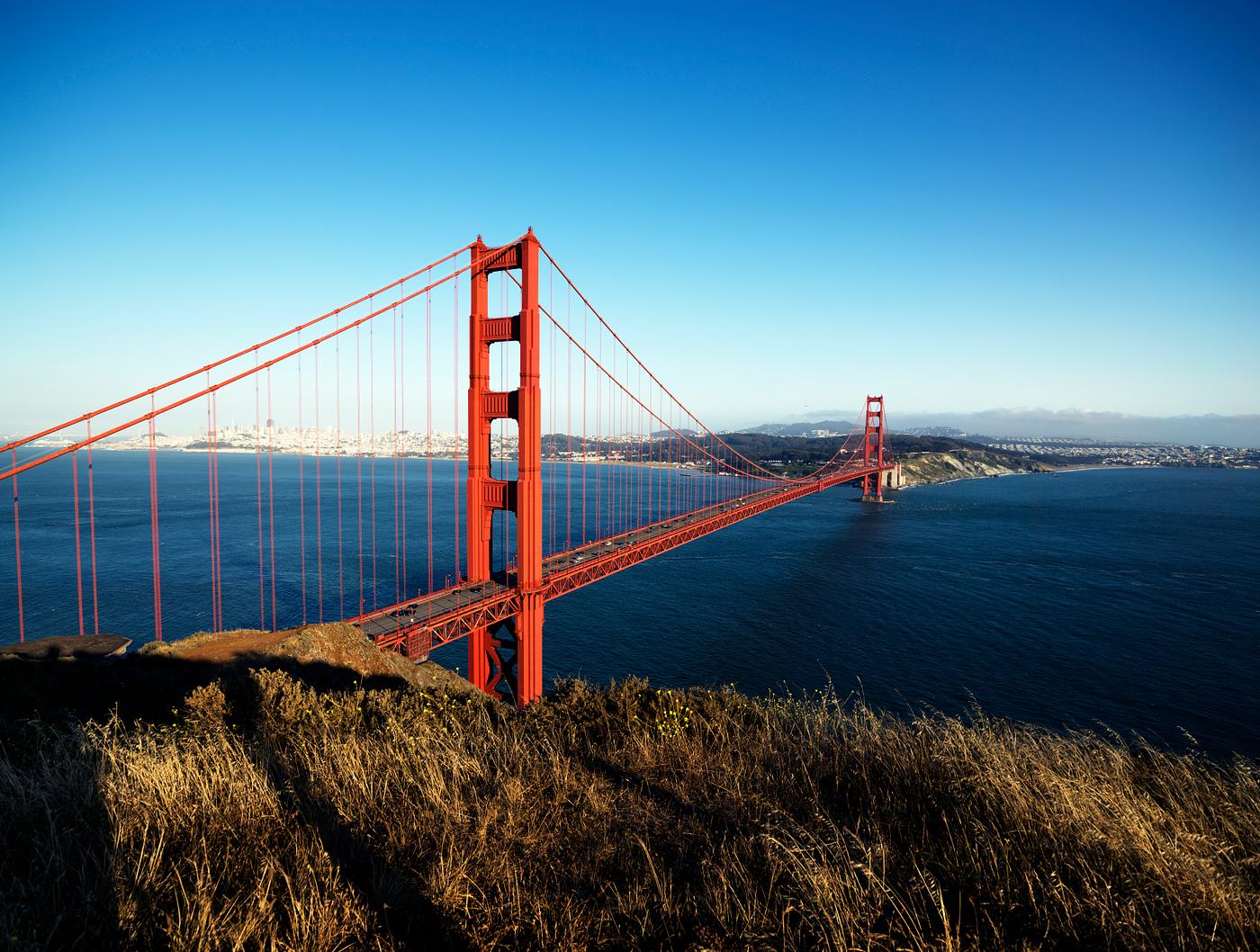 Golden gate bridge, San Fransisco USA - Original image from Carol M. Highsmith’s America, Library of Congress... Golden gate bridge, San Fransisco USA - Original image from Carol M. Highsmith’s America, Library of Congress...