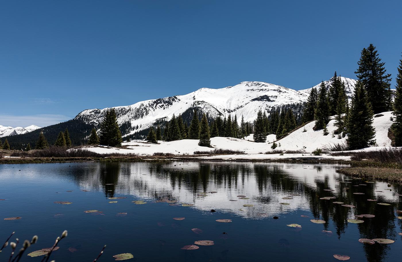 Lake Molas in the San Juan Mountains of southwestern Colorado's San Juan County, USA - Original image from Carol M.... Lake Molas in the San Juan Mountains of southwestern Colorado's San Juan County, USA - Original image from Carol M....