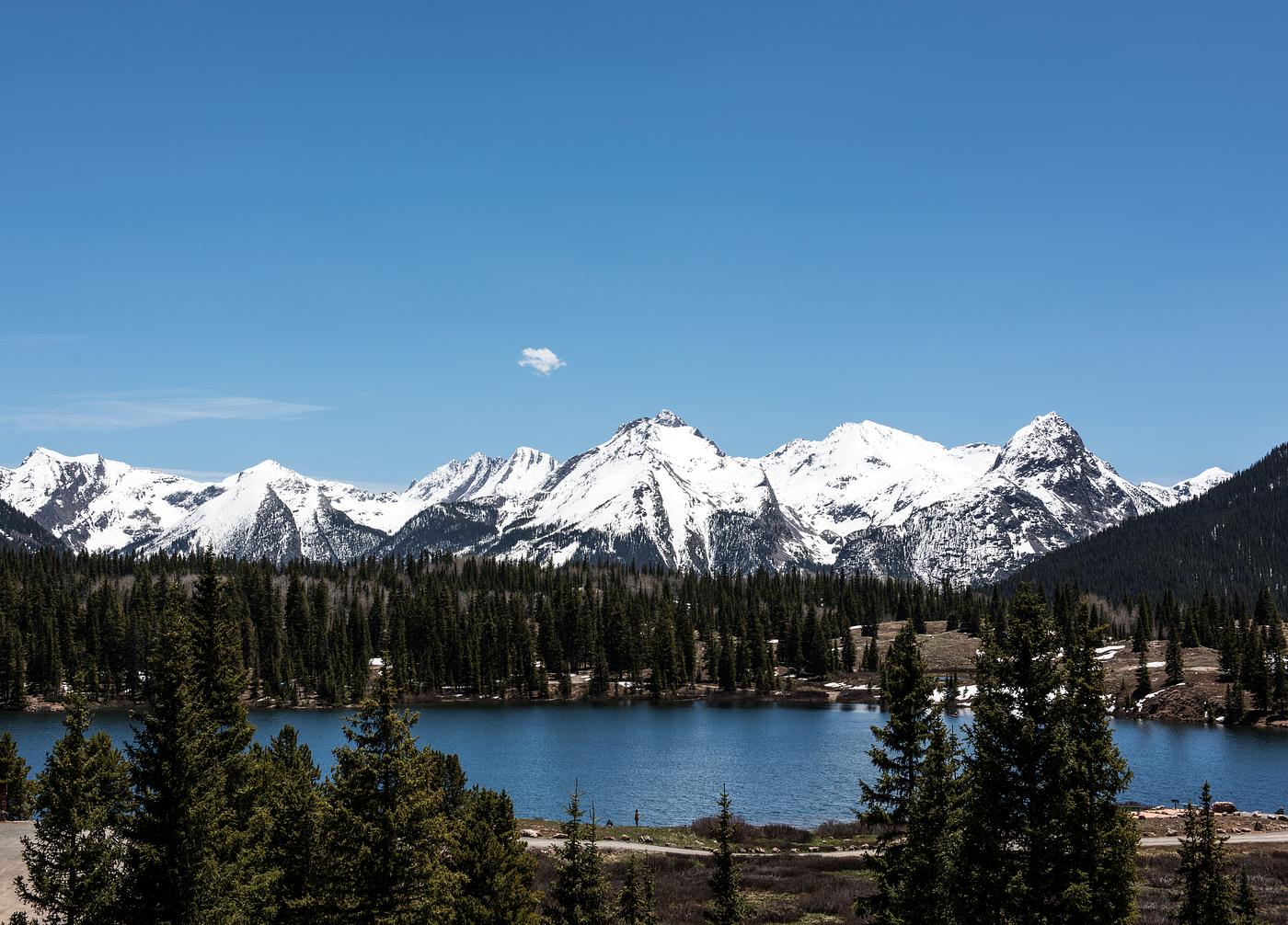 Lake Molas in the San Juan Mountains of southwestern Colorado's San Juan County, USA - Original image from Carol M.... Lake Molas in the San Juan Mountains of southwestern Colorado's San Juan County, USA - Original image from Carol M....