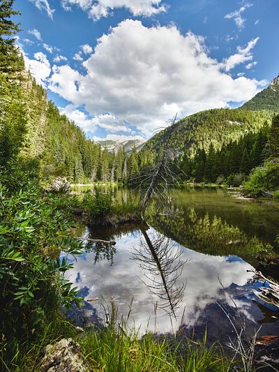 Mertensia Falls waterfall
