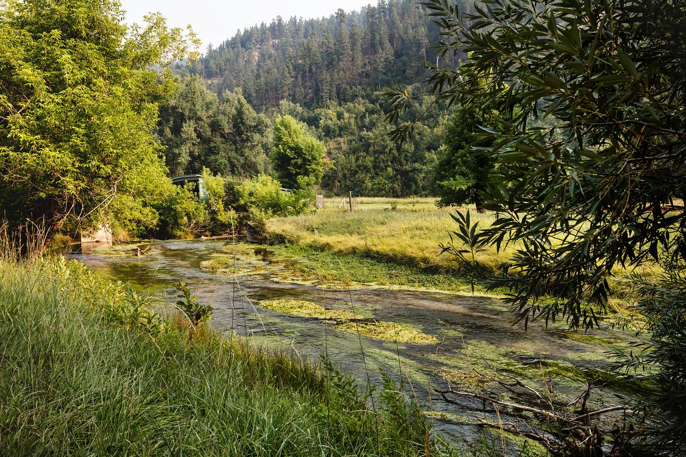 Trout stream at the Ranch A Education Center near Buelah, Wyoming. Original image from Carol M. Highsmith’s America,... Trout stream at the Ranch A Education Center near Buelah, Wyoming. Original image from Carol M. Highsmith’s America,...