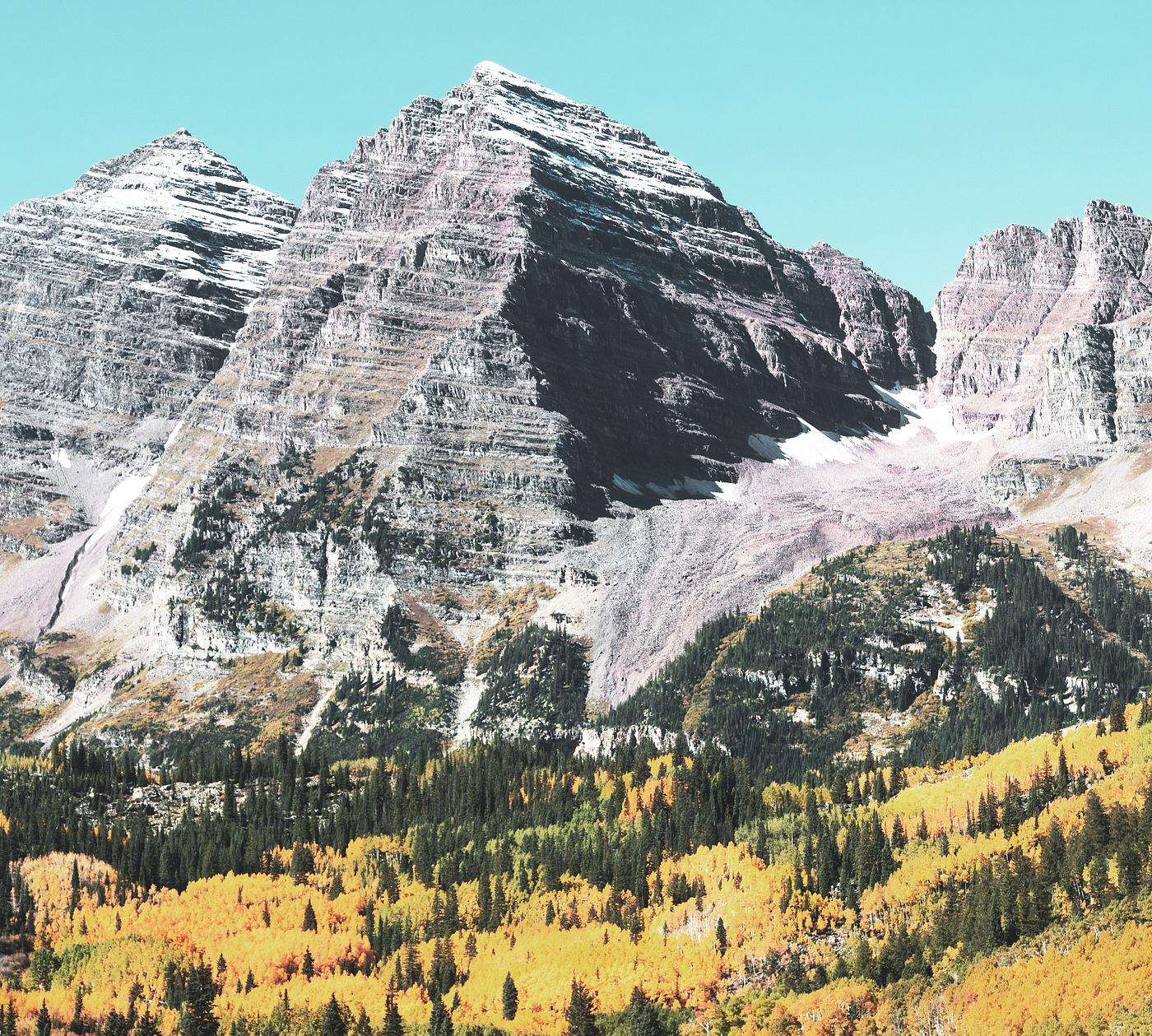 The Maroon Bells, just outside Aspen in Colorado's Rocky Mountains USA - Fall aspens in San Juan County, Colorado USA -... The Maroon Bells, just outside Aspen in Colorado's Rocky Mountains USA - Fall aspens in San Juan County, Colorado USA -...