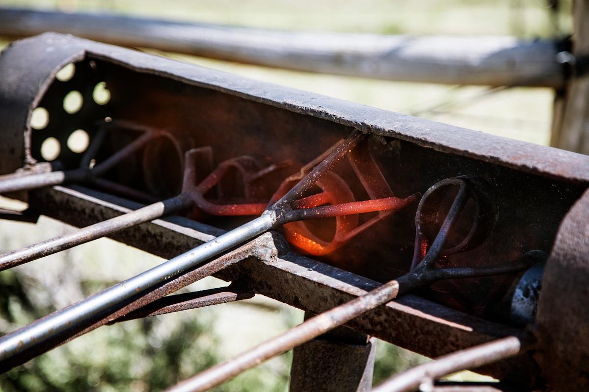 Download Branding irons on branding day at the Ladder .. | Free public domain photo - 434514