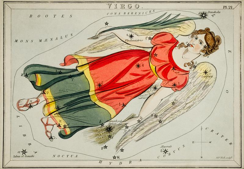 Sidney Hall’s (1831) astronomical chart illustration of the Virgo. Original from Library of Congress. Digitally enhanced by rawpixel. Sidney Hall’s (1831) astronomical chart illustration of the Virgo. Original from Library of Congress. Digitally…