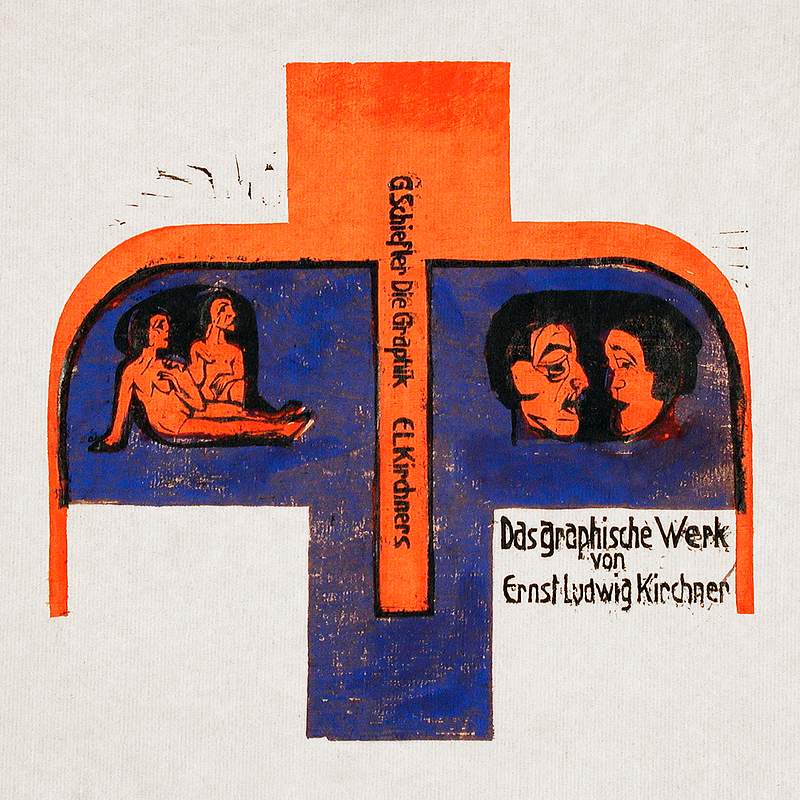 Untitled (ca.1922–1924) print in high resolution by Ernst Ludwig Kirchner. Original from The Los Angeles County Museum…