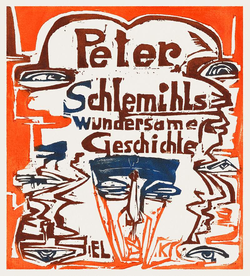 Peter Schlemihl's Wondrous Story (1915) print in high resolution by Ernst Ludwig Kirchner. Original from The National Gallery…
