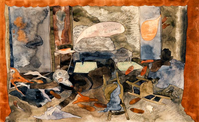 The Death of Countess Geschwitz (1918) painting in high resolution by Charles Demuth. Original from The Barnes Foundation.…