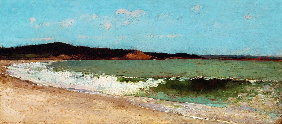 Study for Eagle Head, Manchester,… | Free public domain illustration Study for Eagle Head, Manchester, Massachusetts (1869) by Winslow Homer. Original from The MET museum. Digitally enhanced by…