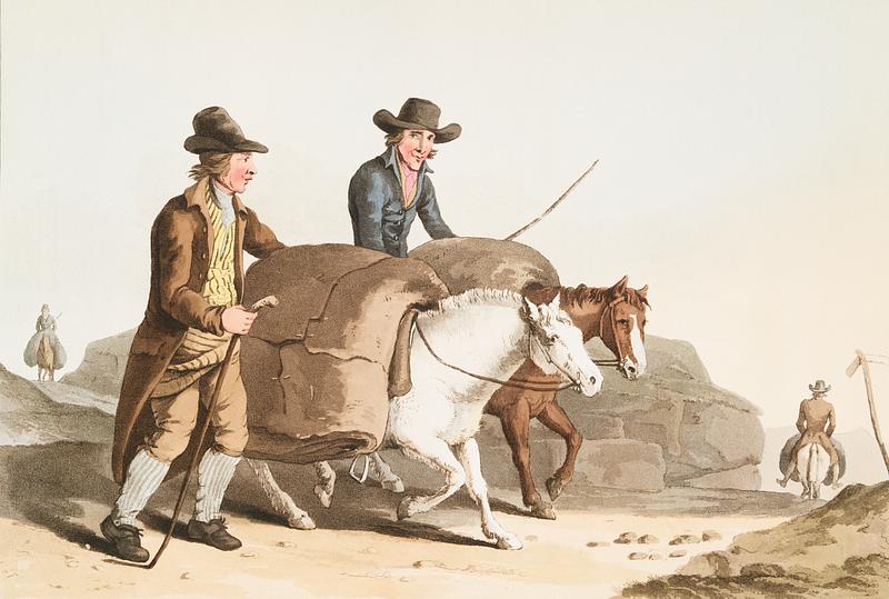 Illustration of cloth makers from The Costume of Yorkshire (1814) by George Walker (1781-1856). Original from The New York Public Library. Digitally enhanced by rawpixel. Illustration of cloth makers from The Costume of Yorkshire (1814) by George Walker (1781-1856). Original from The New York…
