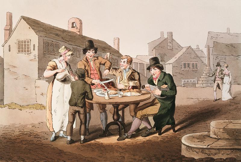 Illustration of midsummer eve from The Costume of Yorkshire (1814) by George Walker (1781-1856). Original from The New York Public Library. Digitally enhanced by rawpixel. Illustration of midsummer eve from The Costume of Yorkshire (1814) by George Walker (1781-1856). Original from The New York…