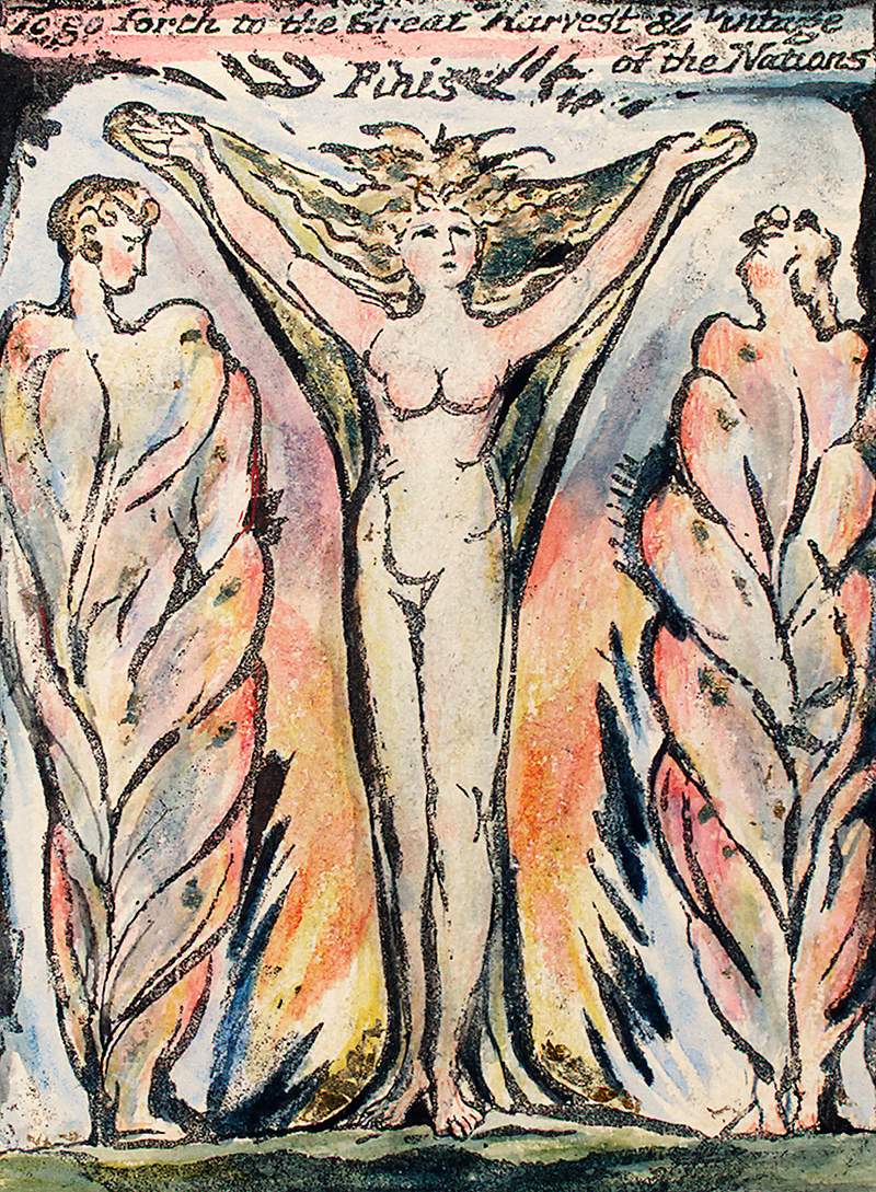 To go forth to the Great Harvest from Milton: a Poem, To Justify the Ways of God to Men by William Blake (1752-1827). Original from The New York Public Library. Digitally enhanced by rawpixel. To go forth to the Great Harvest from Milton: a Poem, To Justify the Ways of God to Men by William Blake (1752-1827).…