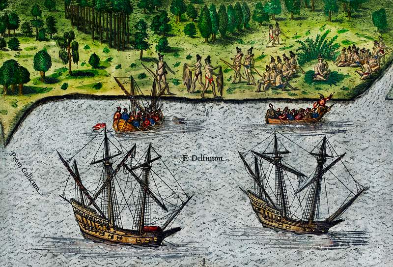 Promontory of Florida at which the French touched, named by them the French Promontory ; French sail to the River of May…