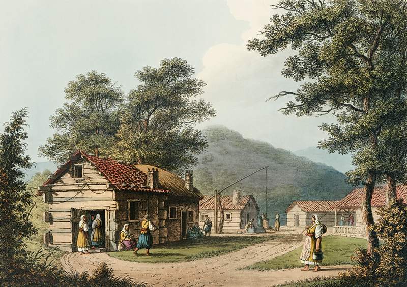 Ciala Kavak from Views in the Ottoman Dominions, in Europe, in Asia, and some of the Mediterranean islands (1810) illustrated…