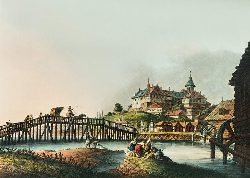 Palace at Bucharest from Views in the Ottoman Dominions, in Europe, in Asia, and some of the Mediterranean islands (1810)…