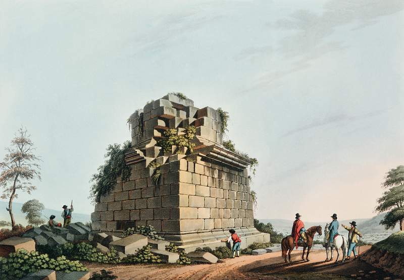 Base of a colossal Column near Syracuse from Views in the Ottoman Dominions, in Europe, in Asia, and some of the…