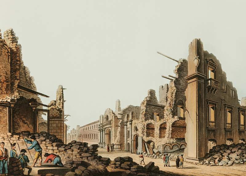 from Views in the Ottoman Dominions, in Europe, in Asia, and some of the Mediterranean islands (1810) illustrated by Luigi…