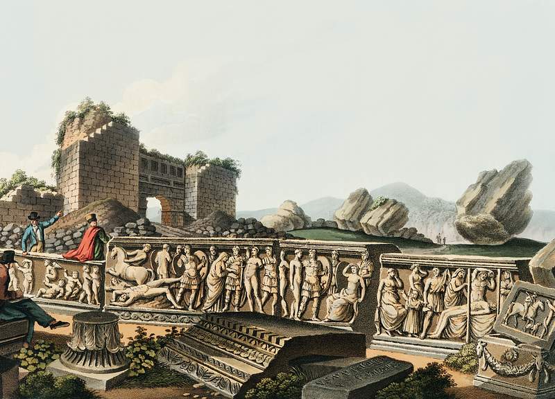 Fragments at Ephesus from Views in the Ottoman Dominions, in Europe, in Asia, and some of the Mediterranean islands (1810)…