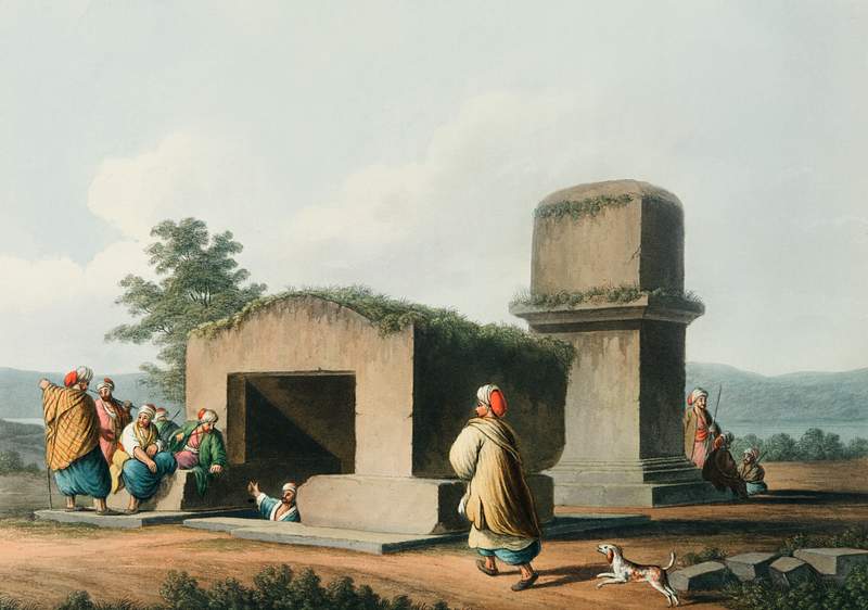 Monument on the Coast of Syria from Views in the Ottoman Dominions, in Europe, in Asia, and some of the Mediterranean islands…