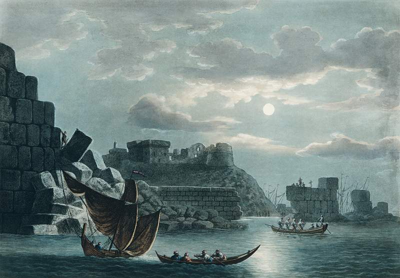 The Island of Tortosa from Views in the Ottoman Dominions, in Europe, in Asia, and some of the Mediterranean islands (1810)…