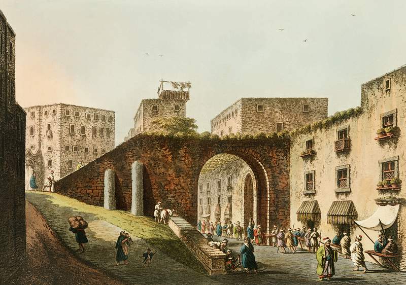 Part of Jerusalem from Views in the Ottoman Dominions, in Europe, in Asia, and some of the Mediterranean islands (1810)…