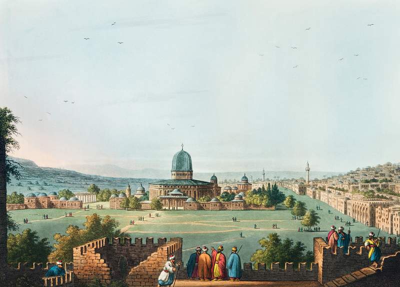Temple of Solomon from Views in the Ottoman Dominions, in Europe, in Asia, and some of the Mediterranean islands (1810)…