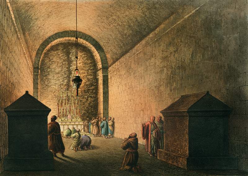 Chapel of Mount Calvary from Views in the Ottoman Dominions, in Europe, in Asia, and some of the Mediterranean islands (1810)…