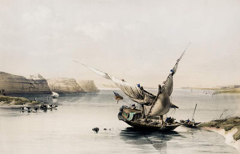 Approach to the Fortress of Ibrim illustration by David Roberts (1796–1864). Original from The New York Public Library.…