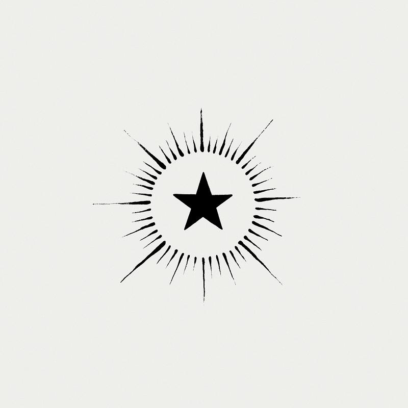 Vintage Christmas star Christmas dinner with a star (1906) from The Buttolph collection of menus. Original From The New York Public Library.…