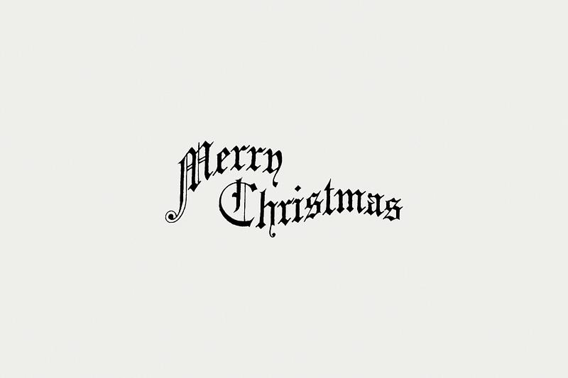 Vintage Merry Christmas typography Vintage Merry Christmas calligraphy