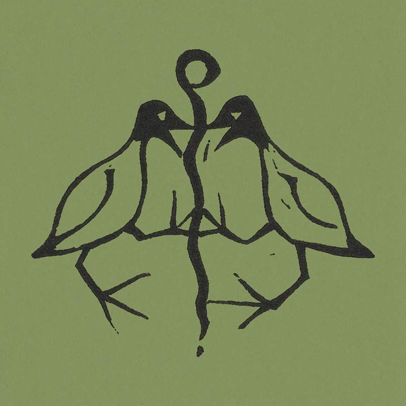 Two birds (1892) print in high resolution by Gerrit Willem Dijsselhof. Original from the Rijksmuseum. Digitally enhanced by…