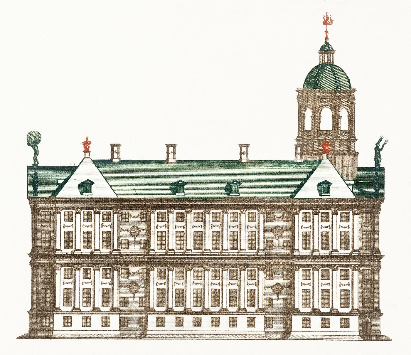 The City Hall in Amsterdam by Johan Teyler (1648 -1709). Original from The Rijksmuseum. Digitally enhanced by rawpixel. The City Hall in Amsterdam by Johan Teyler (1648 -1709). Original from The Rijksmuseum. Digitally enhanced by rawpixel.