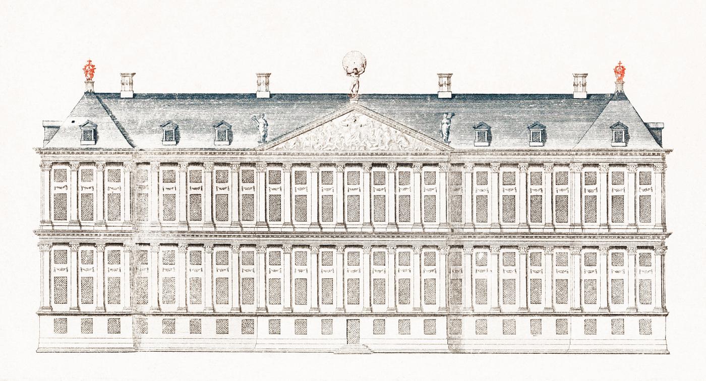The City Hall in Amsterdam by Johan Teyler (1648 -1709). Original from The Rijksmuseum. Digitally enhanced by rawpixel. The City Hall in Amsterdam by Johan Teyler (1648 -1709). Original from The Rijksmuseum. Digitally enhanced by rawpixel.