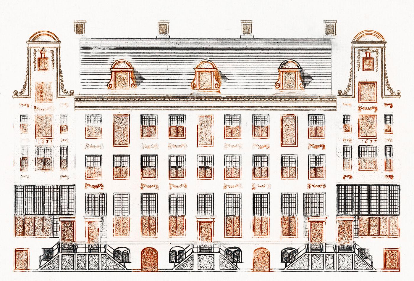 Amsterdam canal houses by Johan Teyler (1648 -1709). Original from The Rijksmuseum. Digitally enhanced by rawpixel. Amsterdam canal houses by Johan Teyler (1648 -1709). Original from The Rijksmuseum. Digitally enhanced by rawpixel.