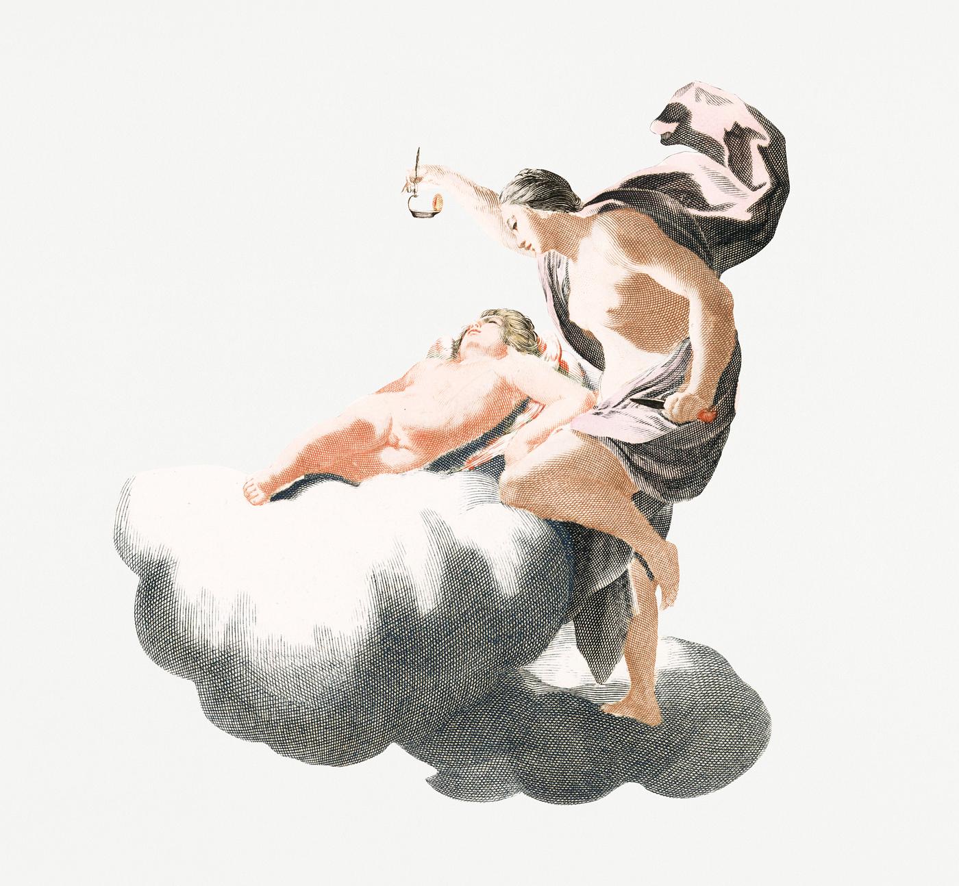Amor and Psyche (1688-1698) by Johan Teyler (1648-1709) Original from Rijks Museum. Digitally enhanced by rawpixel. Amor and Psyche (1688-1698) by Johan Teyler (1648-1709) Original from Rijks Museum. Digitally enhanced by rawpixel.