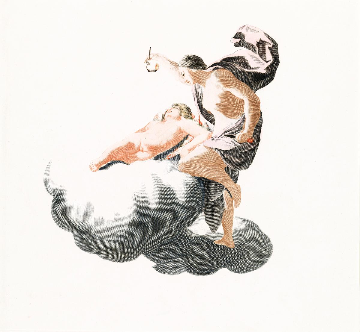 Amor and Psyche (1688-1698) by Johan Teyler… | Free public domain illustration Amor and Psyche (1688-1698) by Johan Teyler (1648-1709) Original from The Rijksmuseum. Digitally enhanced by rawpixel.