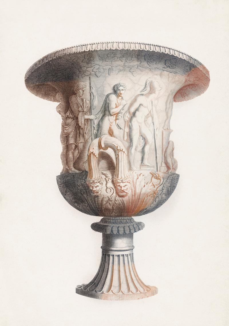 Borghese Vase by Johan Teyler (1648-1709). Original from The Rijksmuseum. Digitally enhanced by rawpixel. Borghese Vase by Johan Teyler (1648-1709). Original from The Rijksmuseum. Digitally enhanced by rawpixel.