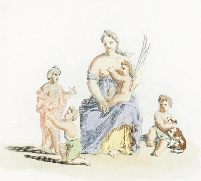 Woman and children by Johan Teyler (1648-1709). Original from The Rijksmuseum. Digitally enhanced by rawpixel. Woman and children by Johan Teyler (1648-1709). Original from The Rijksmuseum. Digitally enhanced by rawpixel.