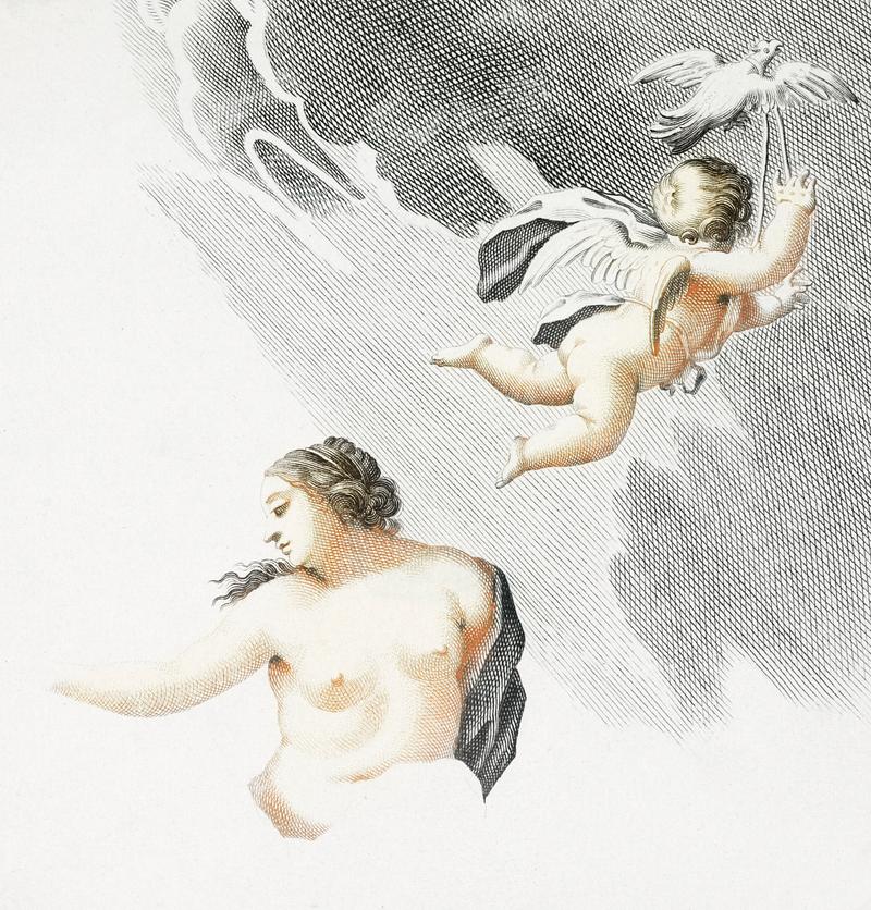 Venus in Love by Johan Teyler (1648-1709). Original from The Rijksmuseum. Digitally enhanced by rawpixel. Venus in Love by Johan Teyler (1648-1709). Original from The Rijksmuseum. Digitally enhanced by rawpixel.