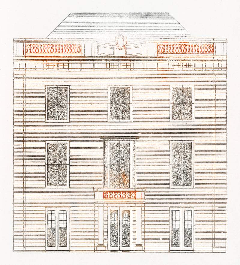 Amsterdam house on the Amstel by Johan Teyler (1648 -1709). Original from The Rijksmuseum. Digitally enhanced by rawpixel.