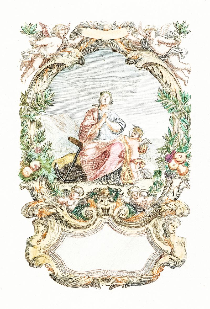 Personification of the Hope by Johan Teyler (1648-1709). Original from The Rijksmuseum. Digitally enhanced by rawpixel. Personification of the Hope by Johan Teyler (1648-1709). Original from The Rijksmuseum. Digitally enhanced by rawpixel.