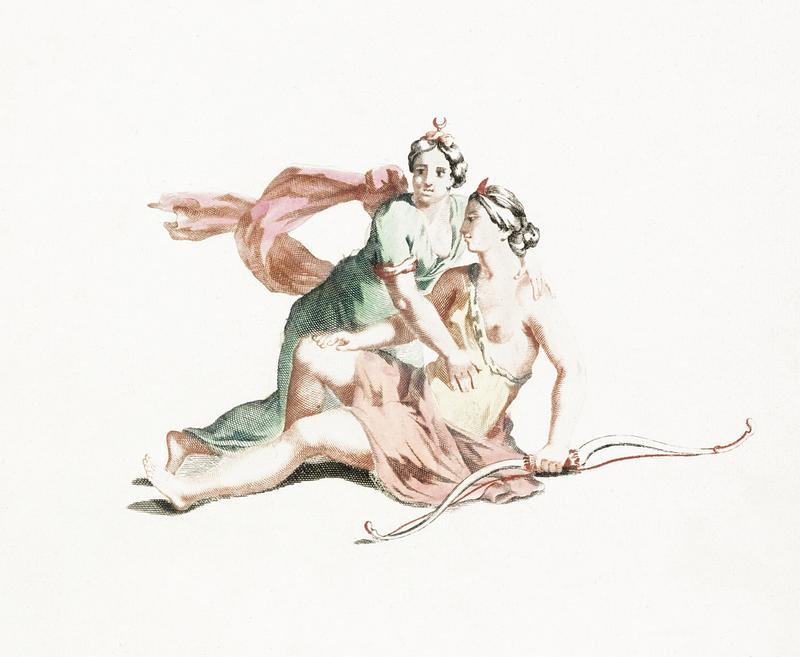 Jupiter and Callisto by Johan Teyler (1648-1709). Original from The Rijksmuseum. Digitally enhanced by rawpixel. Jupiter and Callisto by Johan Teyler (1648-1709). Original from The Rijksmuseum. Digitally enhanced by rawpixel.