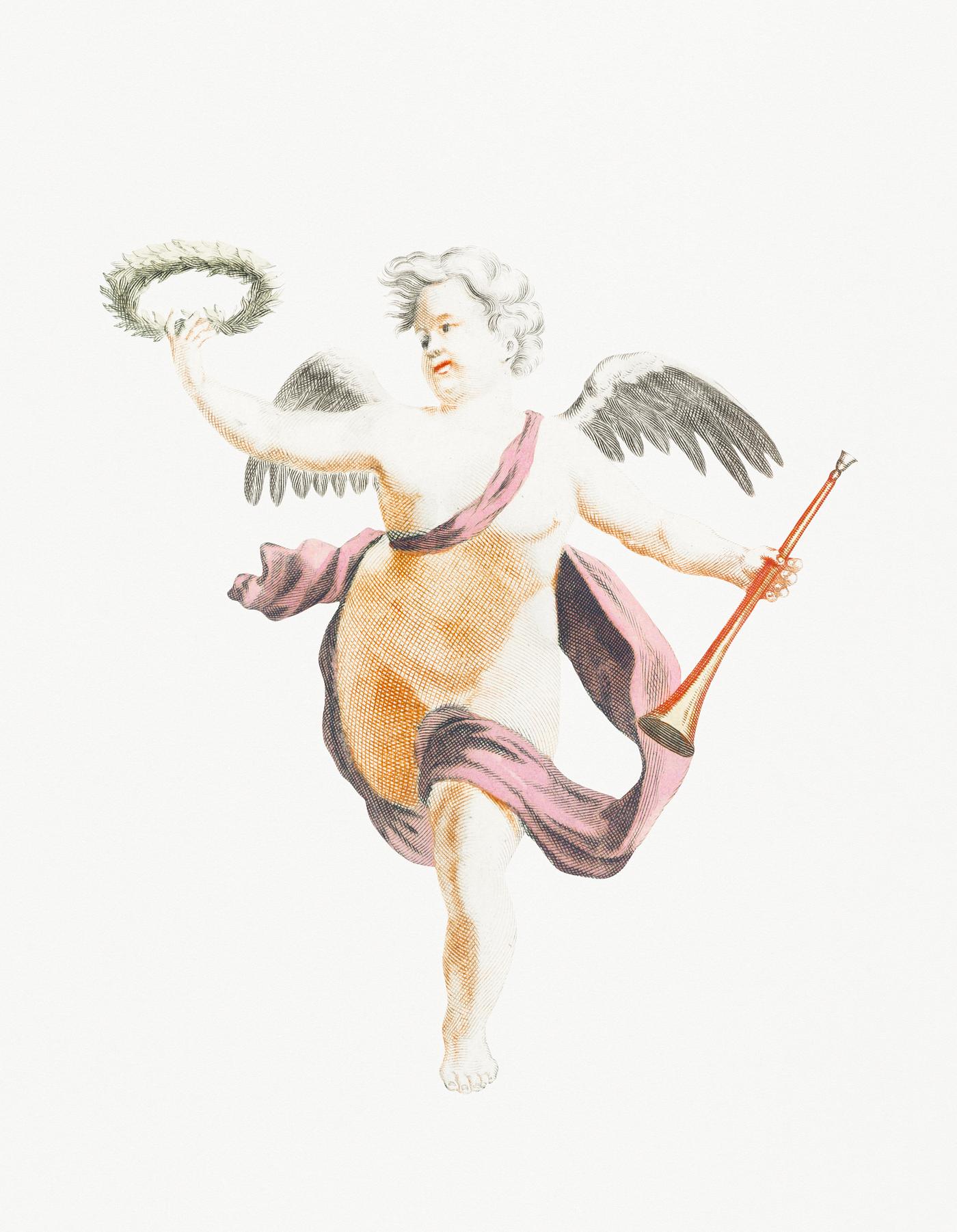 Putto by Johan Teyler (1648 -1709). Original from Rijks Museum. Digitally enhanced by rawpixel. Putto by Johan Teyler (1648 -1709). Original from Rijks Museum. Digitally enhanced by rawpixel.