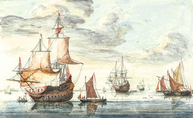 Ships on a calm sea by Johan Teyler (1648-1709). Original from The Rijksmuseum. Digitally enhanced by rawpixel. Ships on a calm sea by Johan Teyler (1648-1709). Original from The Rijksmuseum. Digitally enhanced by rawpixel.