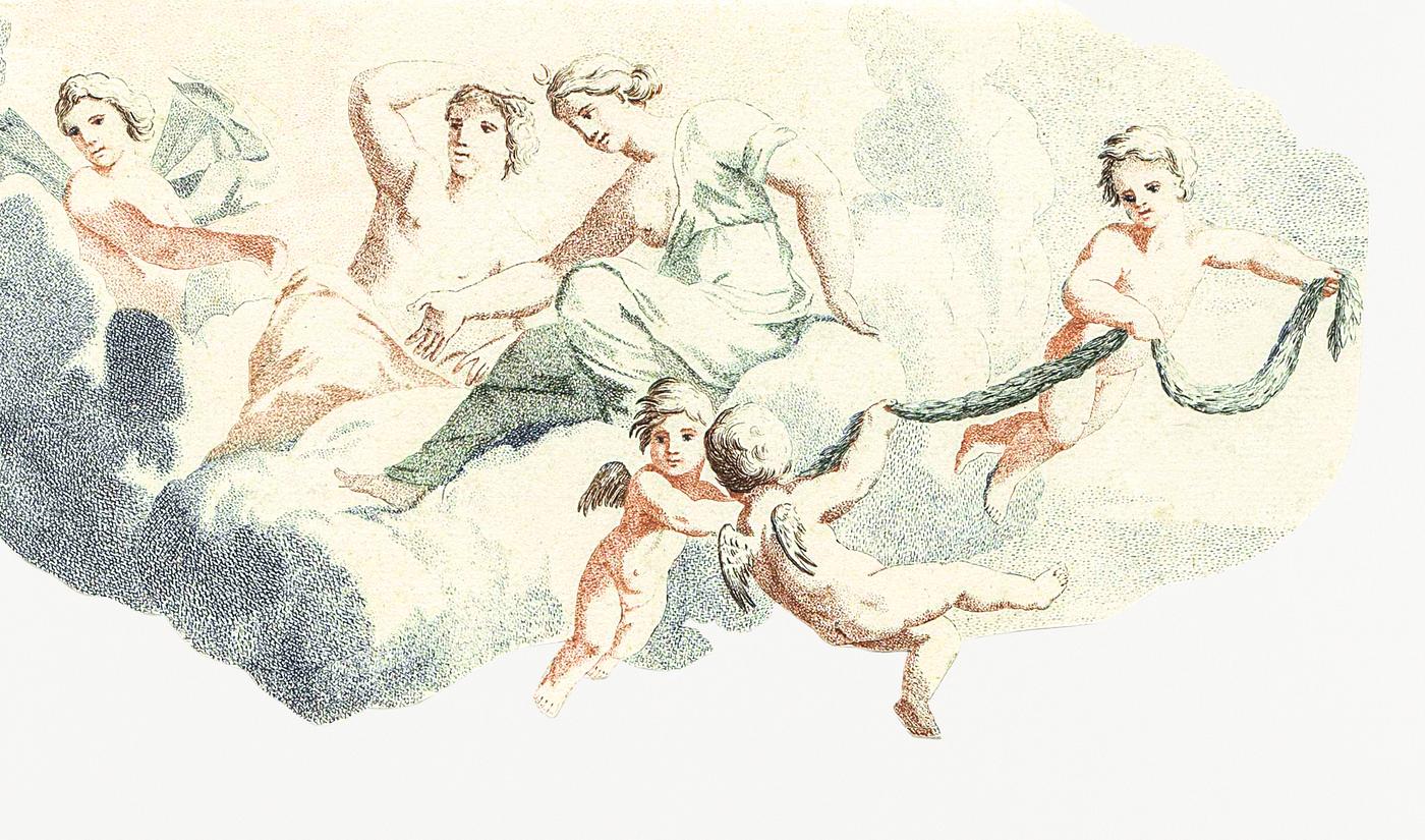Diana and nymphs on the clouds by Johan Teyler (1648-1709). Original from Rijks Museum. Digitally enhanced by rawpixel. Diana and nymphs on the clouds by Johan Teyler (1648-1709). Original from Rijks Museum. Digitally enhanced by rawpixel.