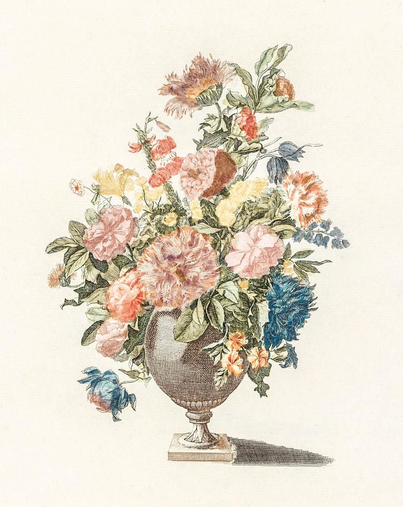 A vase with flowers by Johan Teyler (1648-1709). Original from The Rijksmuseum. Digitally enhanced by rawpixel. A vase with flowers by Johan Teyler (1648-1709). Original from The Rijksmuseum. Digitally enhanced by rawpixel.