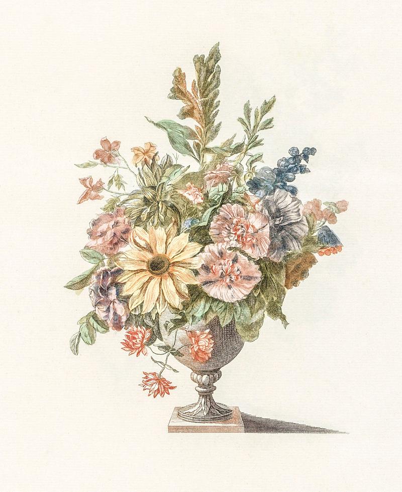 A vase with flowers by Johan Teyler (1648-1709). Original from The Rijksmuseum. Digitally enhanced by rawpixel. A vase with flowers by Johan Teyler (1648-1709). Original from The Rijksmuseum. Digitally enhanced by rawpixel.