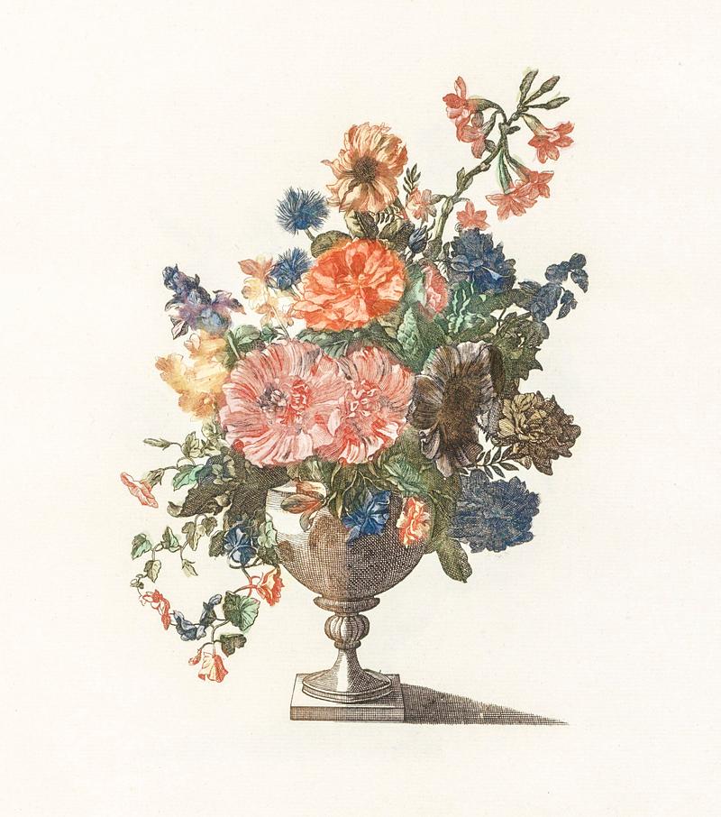 A vase with flowers by Johan Teyler (1648-1709). Original from The Rijksmuseum. Digitally enhanced by rawpixel. A vase with flowers by Johan Teyler (1648-1709). Original from The Rijksmuseum. Digitally enhanced by rawpixel.