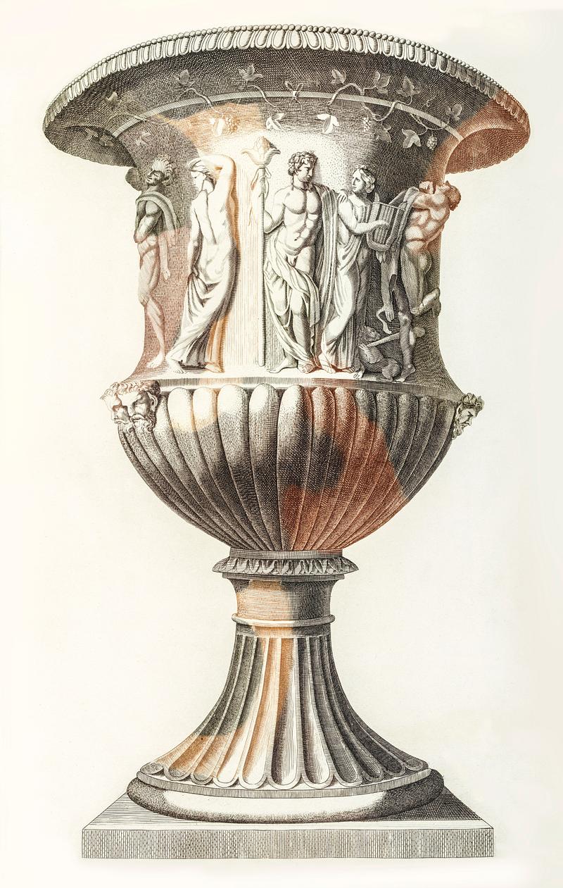 Medici vase by Johan Teyler (1648 -1709). Original from The Rijksmuseum. Digitally enhanced by rawpixel. Medici vase by Johan Teyler (1648 -1709). Original from The Rijksmuseum. Digitally enhanced by rawpixel.