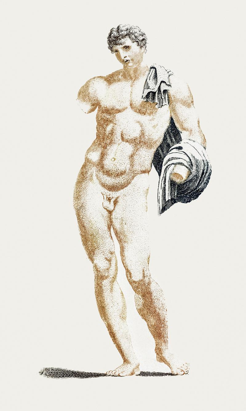 Classical sculpture of a man by Johan Teyler (1648-1709). Original from The Rijksmuseum. Digitally enhanced by rawpixel. Classical sculpture of a man by Johan Teyler (1648-1709). Original from The Rijksmuseum. Digitally enhanced by rawpixel.