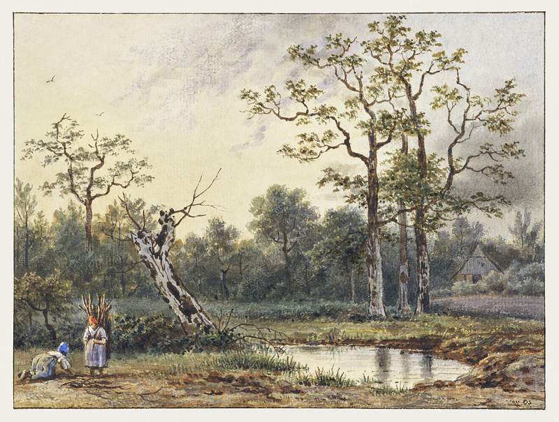 Landschap met twee sprokkelaarsters by Georgius Jacobus Johannes van Os (1782–1861). Original from The Rijksmuseum. Digitally enhanced by rawpixel. Landschap met twee sprokkelaarsters by Georgius Jacobus Johannes van Os (1782–1861). Original from The Rijksmuseum.…